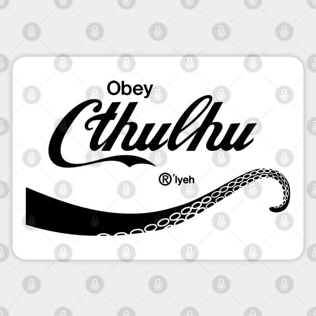 Obey Cthulhu Sticker by byb